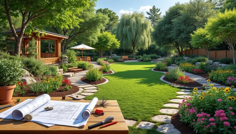 Tout savoir sur les étapes de la construction de votre jardin